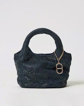 Rendez-Vous bag with rhinestones and Oval T charm