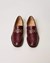 Leather loafers with Oval T clasp
