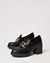 Heeled loafers with Oval T clasp