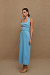 KALLOS DRESS CIEL MIDI