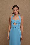 KALLOS DRESS CIEL MIDI