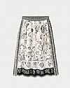 Vanessa Zodiac Printed Midi Skirt