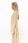 Chamomile Yellow Sheer Top