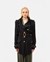 BLACK TRENCH JACKET