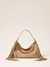 Liliane medium suede bag