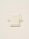 Jumper with ruffles