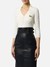 Micro-braided knit polo shirt