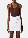 Micro-braided knit top