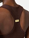 Micro-braided knit top