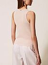 Knit top with sequins