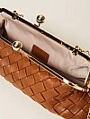Handwoven clutch