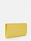 Leather bag with embossed logo