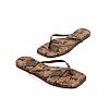 TKEES W SQUARE-TOE-EXOT SANDAL - TOE-EXOT-COCO