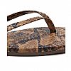 TKEES W SQUARE-TOE-EXOT SANDAL - TOE-EXOT-COCO