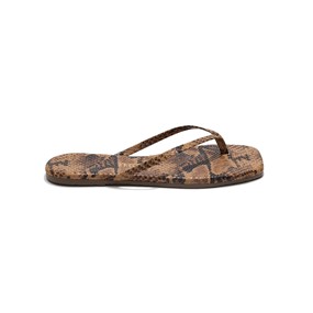 TKEES W SQUARE-TOE-EXOT SANDAL - TOE-EXOT-COCO TKEES W SQUARE-TOE-EXOT SANDAL - TOE-EXOT-COCO