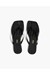 Square Toe Lily - Sable Croc