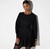 Knit dress with ruffles