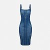 Denim dress