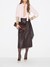 Skirt with sash belt