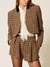 Check boucle Spencer jacket